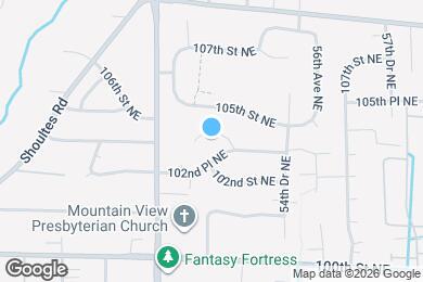 Map image of the property - 10316 53rd Ave NE