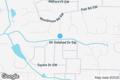 Map image of the property - 1620 Sir Galahad Dr SW