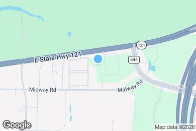 Map image of the property - 2040 E State Hwy 121