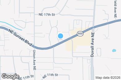 Map image of the property - 4308 NE Sunset Blvd