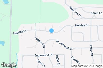 Map image of the property - 715 Holiday Dr