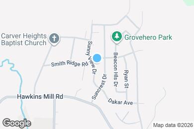 Map image of the property - 4450 Sunny View Dr