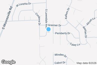 Map image of the property - 6839 S Lawndale Ave