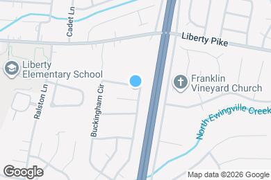 Map image of the property - 1267 Buckingham Cir