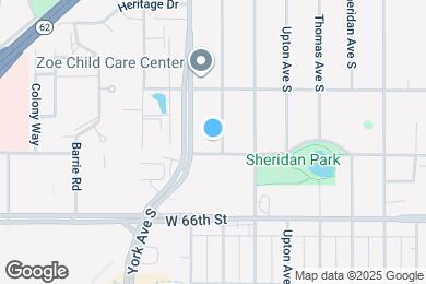 Map image of the property - 6440 Washburn Ave S
