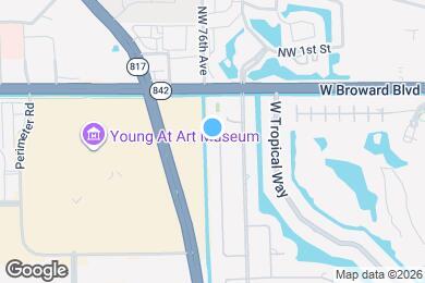 Map image of the property - 101 SW 75th Ave
