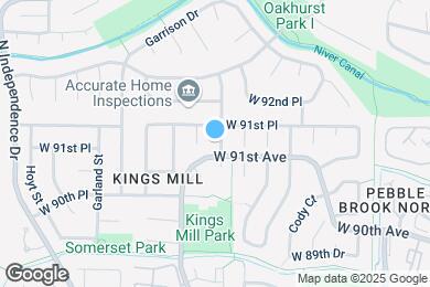 Map image of the property - 9173 Everett St