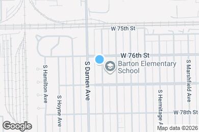 Map image of the property - 7616 S Winchester Ave