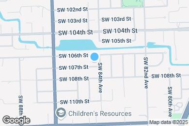 Map image of the property - 8425 SW 107th St