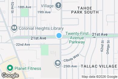 Map image of the property - 5708 21st Ave