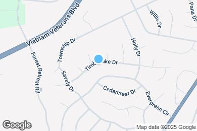 Map image of the property - 158 Timberlake Dr