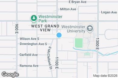 Map image of the property - 1783 S 1100 E