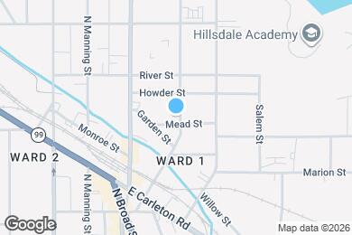 Map image of the property - 19 Mead St