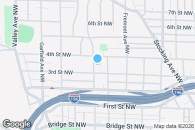 Map image of the property - 616 Pine Ave NW