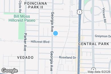 Map image of the property - 620 El Vedado