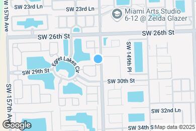 Map image of the property - 2801 SW 152nd Ct