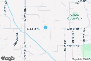 Map image of the property - 5125 69th Ave NE