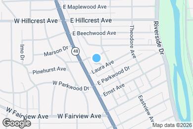 Map image of the property - 2611 Marcella Ave