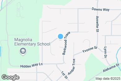 Map image of the property - 6127 Hidden Brook Dr