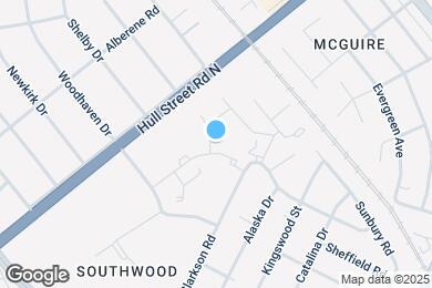 Map image of the property - Southwood Apartments