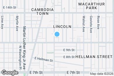 Map image of the property - 1020 Orange Ave