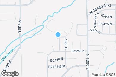 Map image of the property - 2321 N 940 E