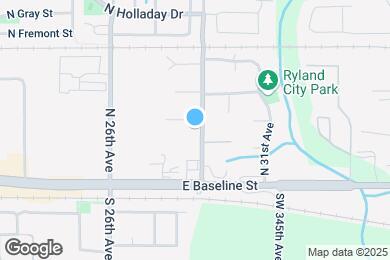 Map image of the property - 151 N 29th Ave