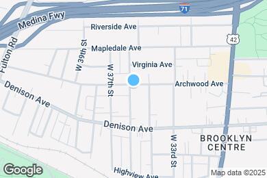 Map image of the property - 3515 Archwood Ave