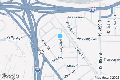 Map image of the property - 3014 Nursery Ave