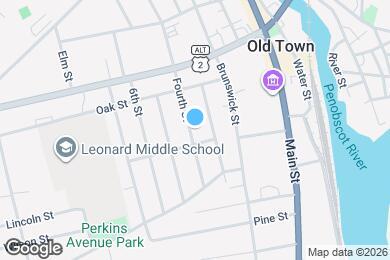 Map image of the property - 406 4th St