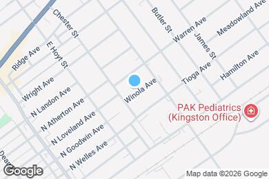 Map image of the property - 368 Winola Ave