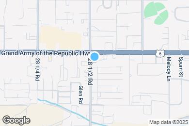 Map image of the property - 496 28 1/2 Rd