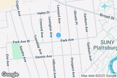 Map image of the property - 40 Leonard Ave