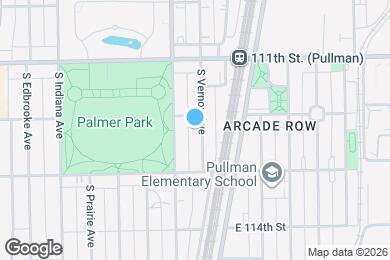 Map image of the property - 11210 S Vernon Ave