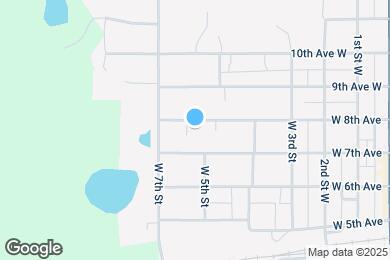 Map image of the property - 501 W 8th Ave