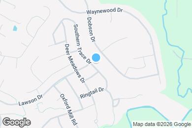 Map image of the property - 2809 Southern Trace Dr