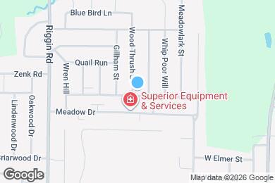 Map image of the property - 311 Red Bird St