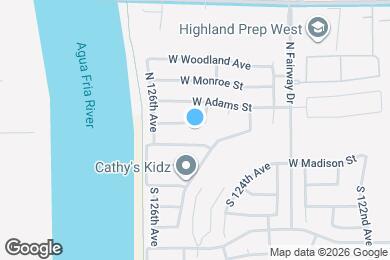 Map image of the property - 12513 W Washington St