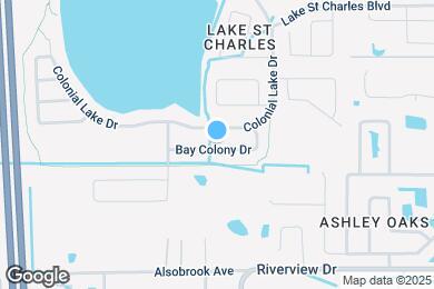 Map image of the property - 9718 Bay Colony Dr