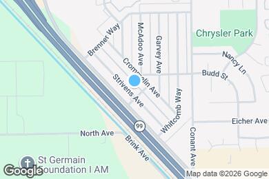 Map image of the property - 2404 Strivens Ave