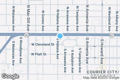 Map image of the property - 106 S Habana Ave