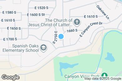 Map image of the property - 1716 S 2900 E St