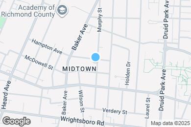 Map image of the property - 1203 Murphy St