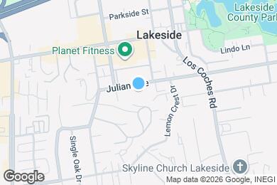 Map image of the property - 12403 Julian Ave