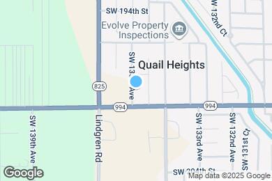 Map image of the property - 19905 SW 135th Ave