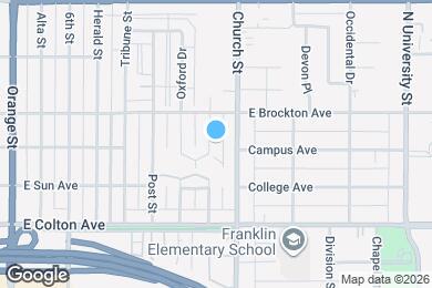 Map image of the property - 1002 Lombard Dr