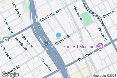 Map image of the property - 201 12th Ave N