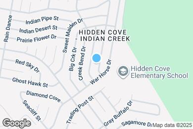 Map image of the property - 8719 Tesoro Hills