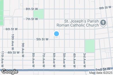 Map image of the property - 522 5th St W