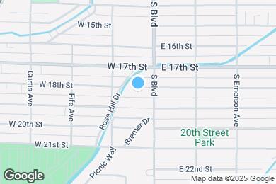 Map image of the property - 137 W 18th St